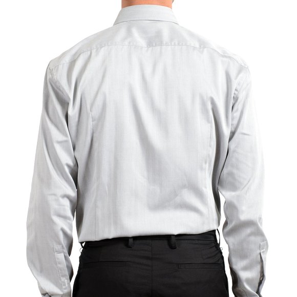 Hugo Boss Men's "C-Jason" Slim Striped Dress Shirt - Picture 5 of 8
